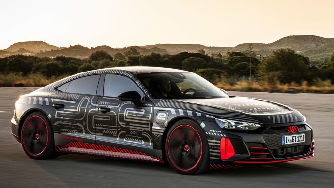 Audi RS e-tron GT Prototypenfahrt