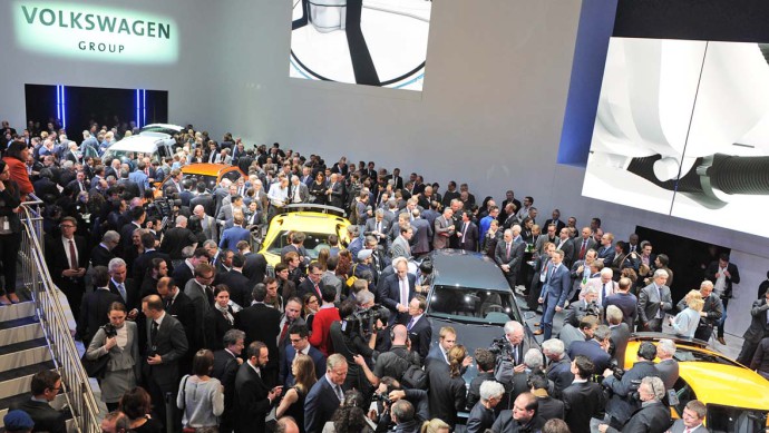 Autosalon Genf 2015 - VW-Konzernabend