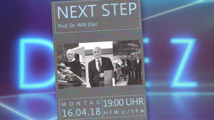 Verabschiedung Prof. Willi Diez