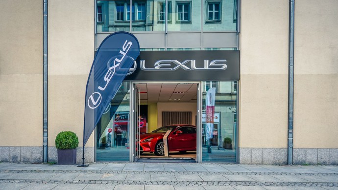 Lexus Pop-up-Store in Chemnitz