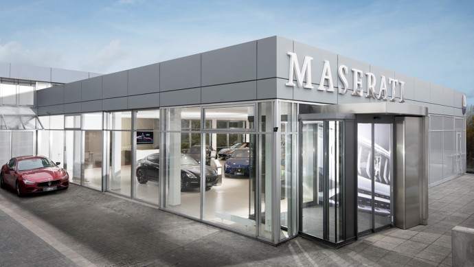 Maserati-Showroom in Mainz