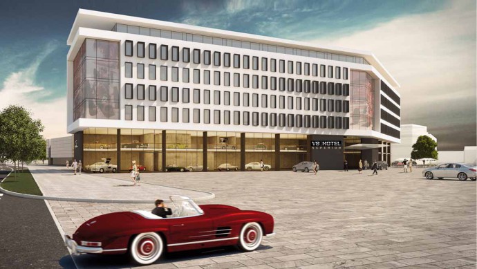 Motorworld Stuttgart bekommt neues Hotel