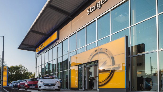 Opel Staiger-Zentrale in Zuffenhausen