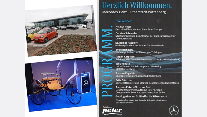 Eröffnung Mercedes-Benz-Autohaus in Wittenberg