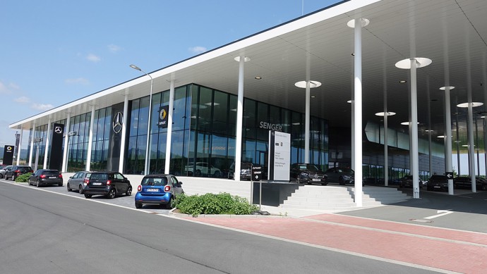 Senger Gruppe - Neues Mercedes-Autohaus in Oberursel