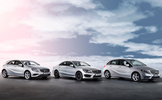 Mercedes-Benz A-Klasse, B-Klasse und CLA