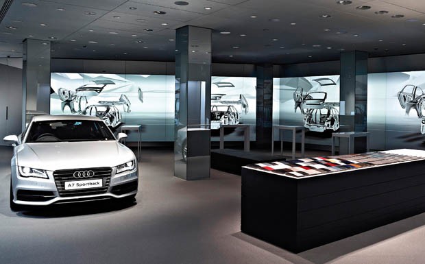 Audi City Cyberstore in London