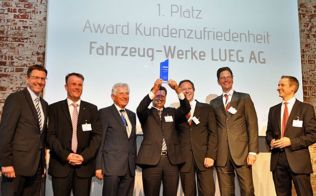 Award für Kundenzufriedenheit im Autohaus 2011