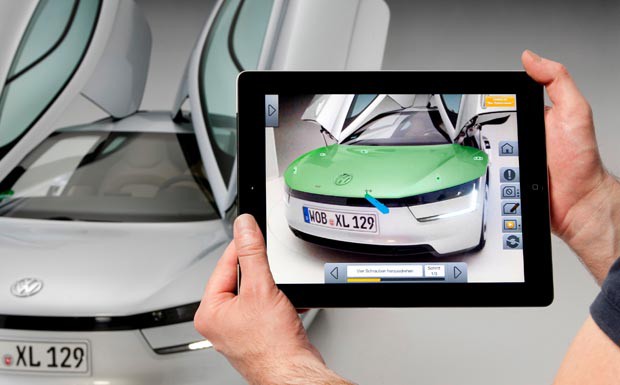 XL1: "Augmented Reality" für VW-Werkstätten