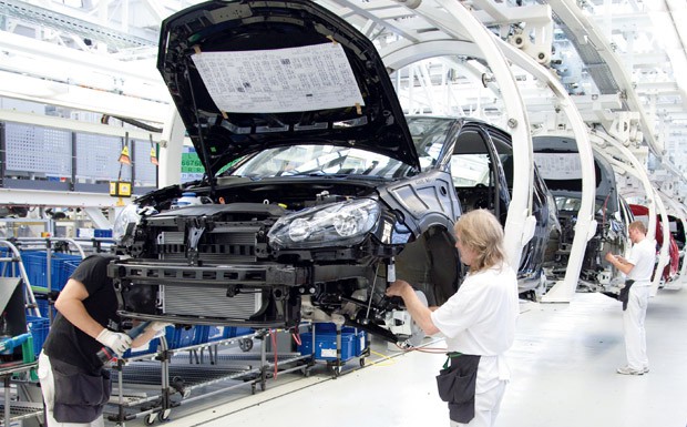 VW-Produktion in Wolfsburg