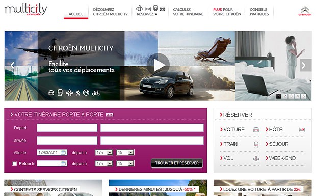 Mobilitätskonzept: Citroën "Multicity" startet Anfang 2012 in Deutschland
