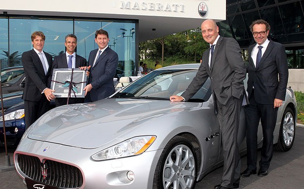 Meilenwerk Stuttgart: Neuer Showroom für Maserati
