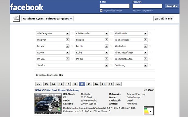 Modix: Neue Fahrzeug-App für Facebook