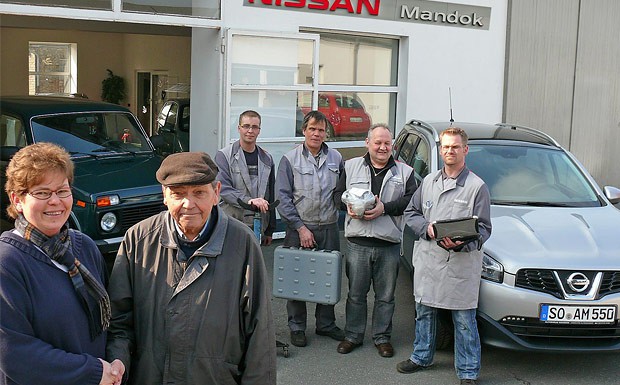 Nissan-Handel: Generationswechsel im Autohaus Mandok