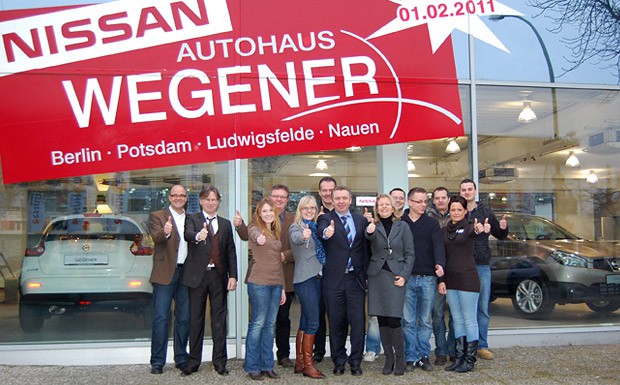 Berlin: Wegener eröffnet neue Nissan-Filiale