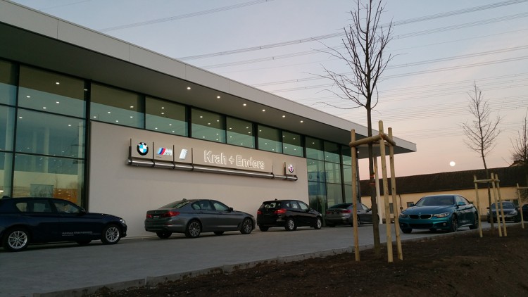 Krah & Enders in Maintal: Neue BMW-Welt unter einem Dach
