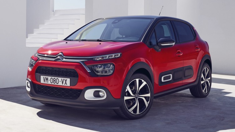 Citroën C3: Viel Lack aufgetragen
