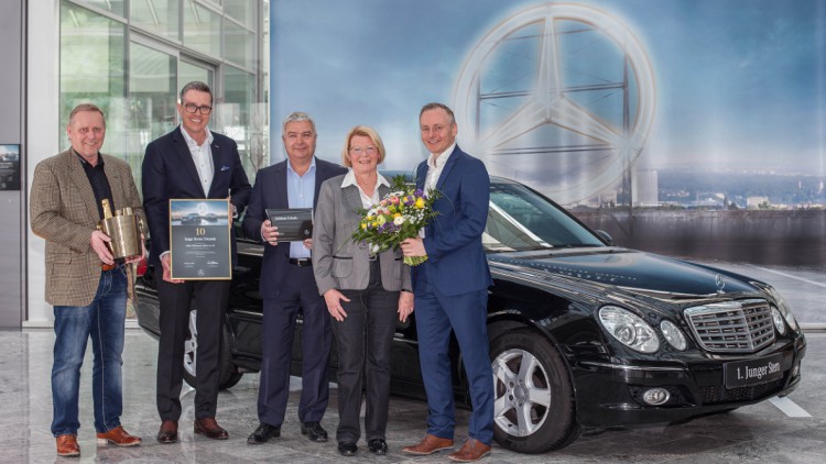 GW-Marke von Mercedes: "Junge Sterne" feiern Jubiläum