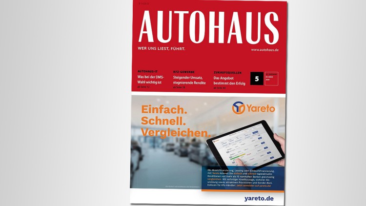 Neue Ausgabe: AUTOHAUS 5/2020 jetzt digital lesen