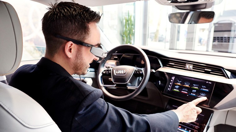 Audi forciert "Future Retail": Live-Beratung mit Datenbrille