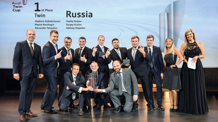 Service-Weltmeisterschaft: Audi Twin Cup 2016 geht nach Russland