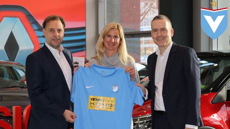 Fußball-Sponsoring: Autohaus König unterstützt Berliner Kultverein