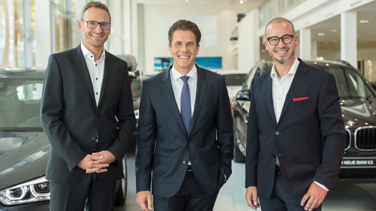 BMW Niederlassungsverbund Mitte: Drei neue Führungskräfte