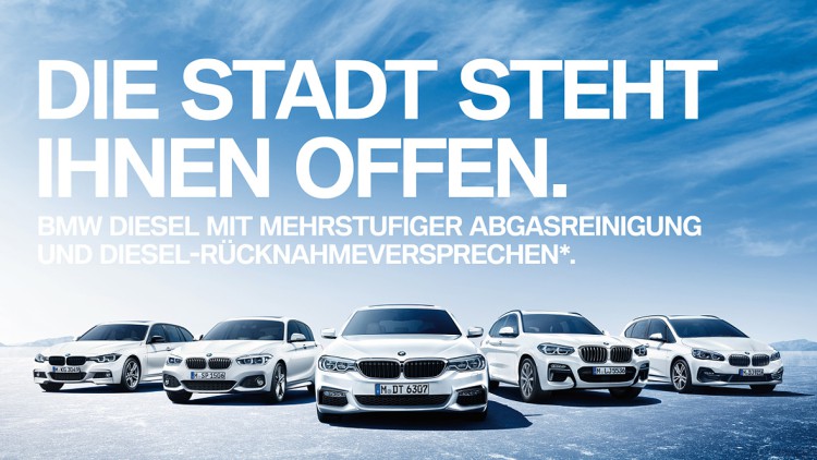 Diesel: BMW gibt "Rücknahmeversprechen"