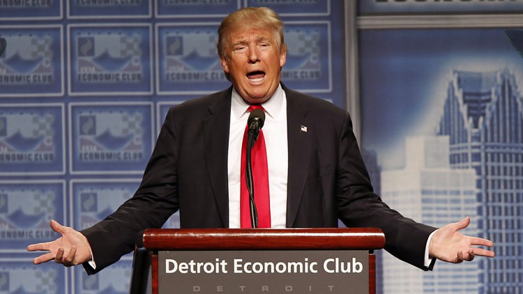 Donald Trump Detroit Economic Club