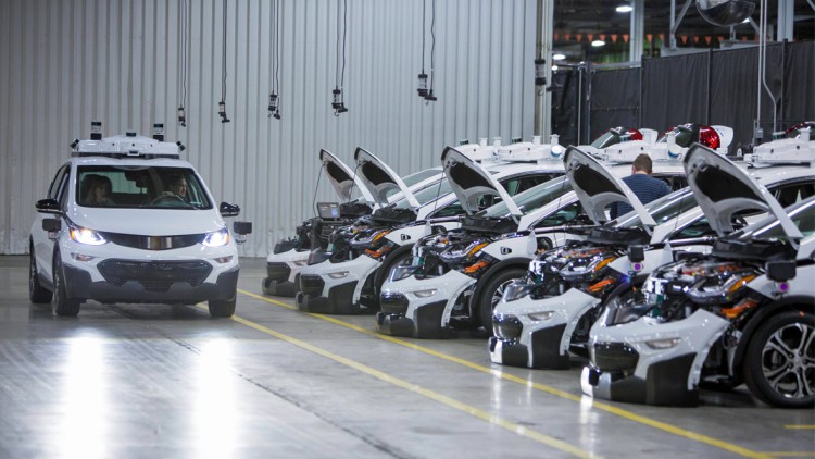 GM: 130 weitere selbstfahrende Elektroautos fertig