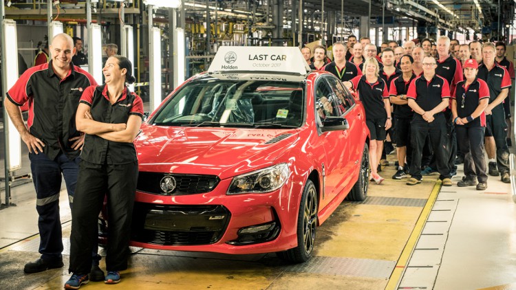 Holden: Letzte Autofabrik in Australien schließt