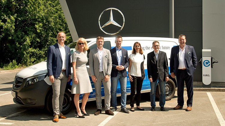 Mercedes-Benz Vans und Lueg: Neue Mobilitätslösung für Amazon