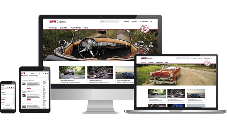Oldtimer und mehr: GTÜ relauncht seine Classic-Homepage
