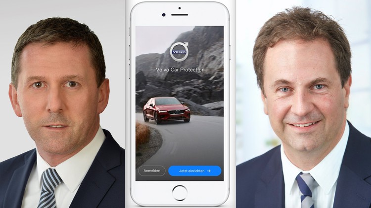 Volvo Car Protection: Versicherung schnell unterwegs per App buchen