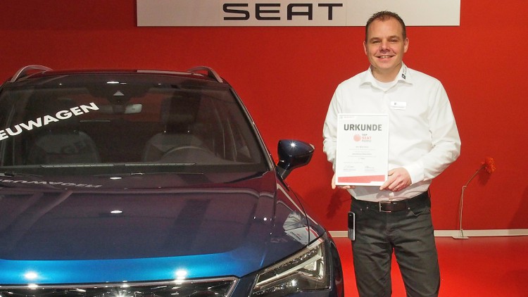 Seat-Handel: Bester Serviceberater kommt von Hahn Automobile