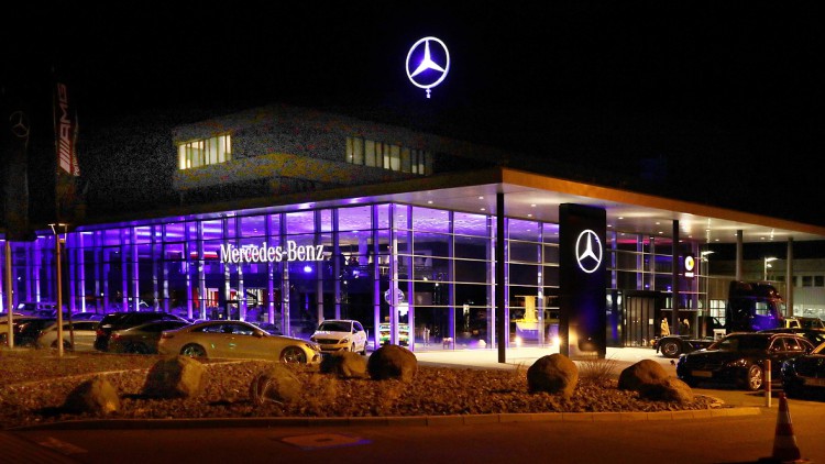 Mercedes-Niederlassung Mainz: Startschuss für neues Autohaus