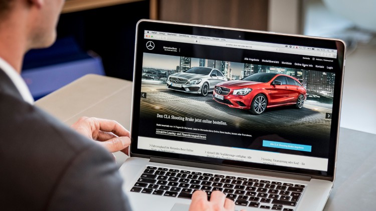 Neuwagen: Mercedes startet bundesweiten Online-Verkauf