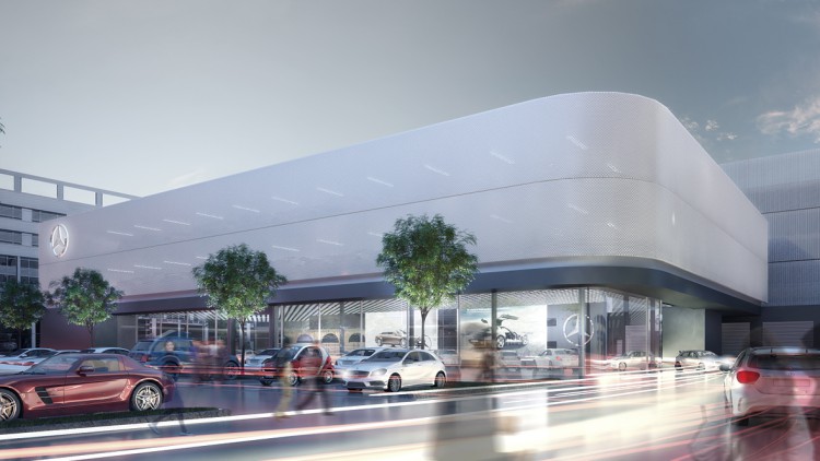 Neue Mercedes-Welt Berlin: Ab in die Wartungs-Lounge