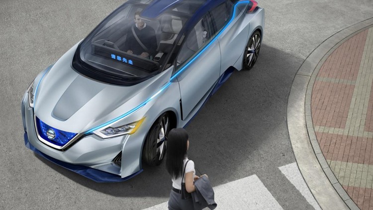 Nissan: Roboterwagen besser in den Verkehr integrieren