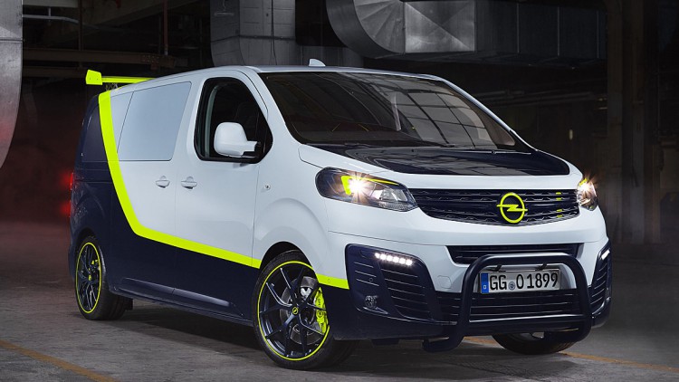 Opel-Konzeptfahrzeug O-Team Zafira Life
