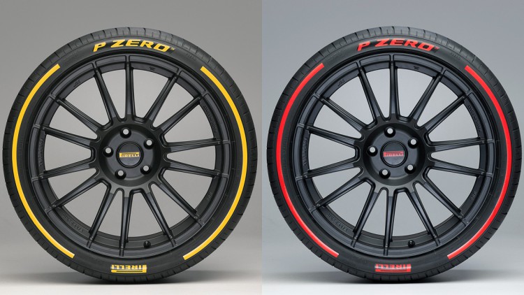 Pirelli-Reifen: Bunt ist das neue Schwarz