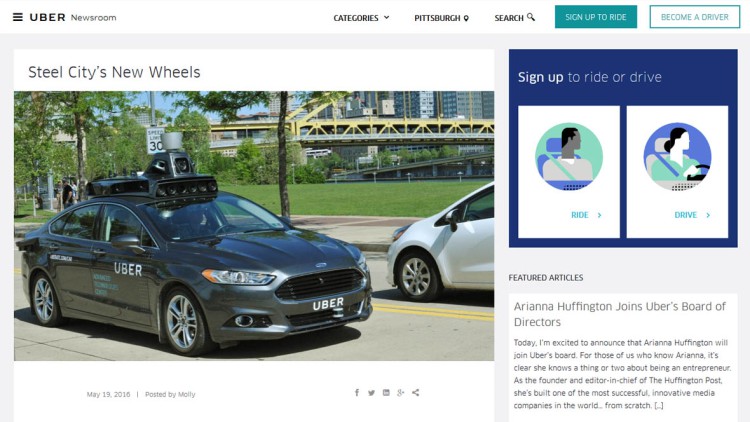 Selbstfahrende Autos: Fiat Chrysler will mit Uber kooperieren