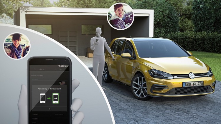 App für privates Carsharing: VW öffne dich