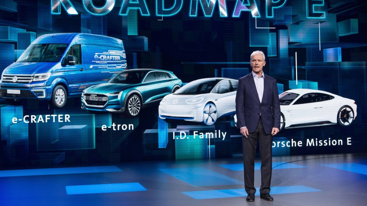 Autosalon Genf: VW-Chef wirbt für Verkehrswende