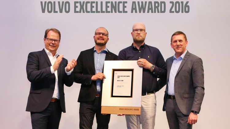 Volvo Excellence Award 2016: Sieg für Autohaus Kiso