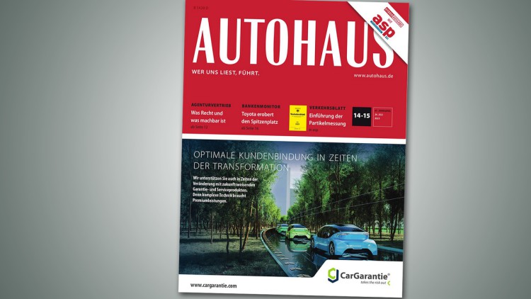 Cover der AUTOHAUS-Ausgabe 14-15/2023