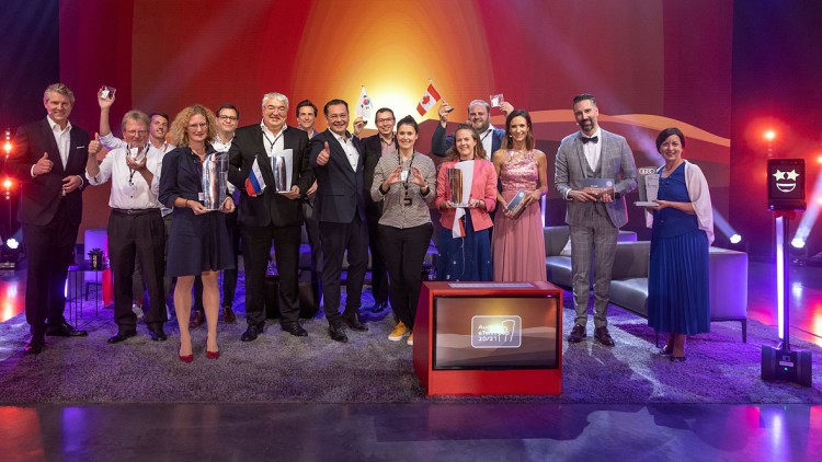 Servicewettbewerb: Team Schweiz gewinnt Premiere des Audi eTwin Cups