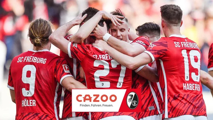 Markenbekanntheit: Cazoo sponsort SC Freiburg