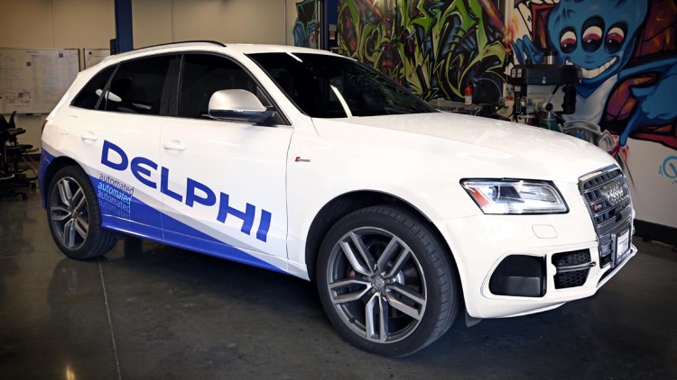 Delphi testet autonomes Auto