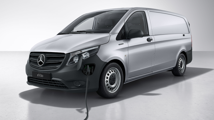 Mercedes: Akku-Upgrade für eVito Kastenwagen